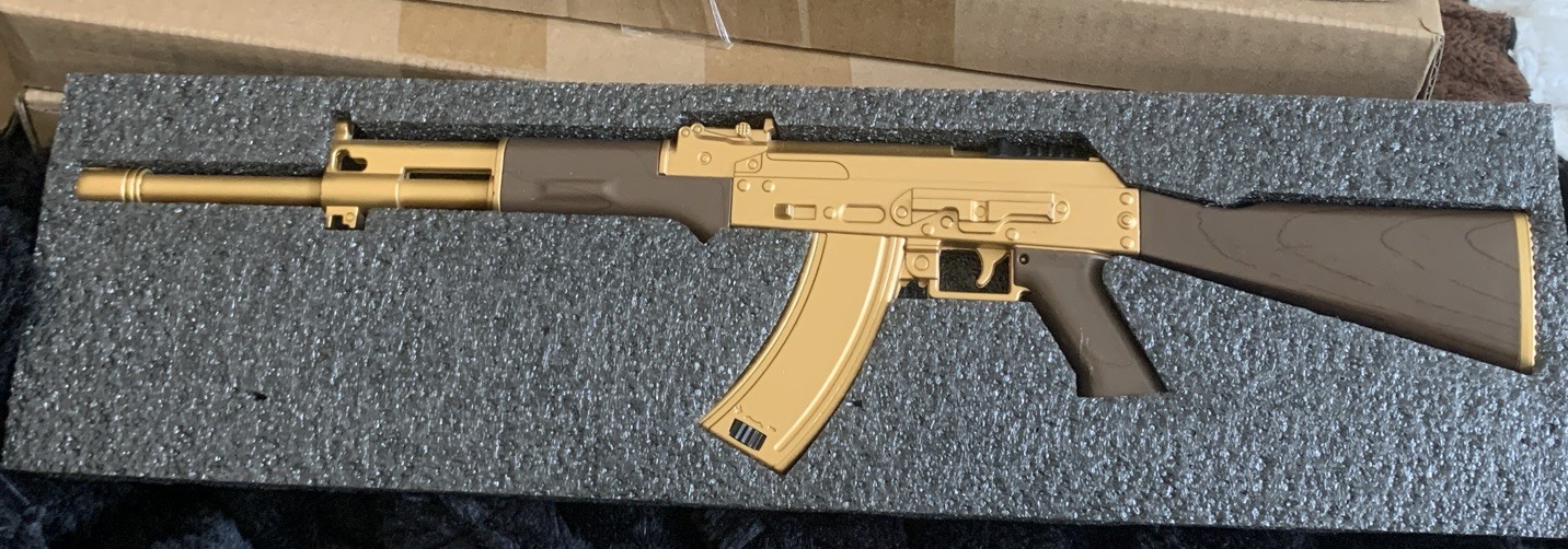 AK-47 Rifle Gun Butane Lighter Refillable 15\
