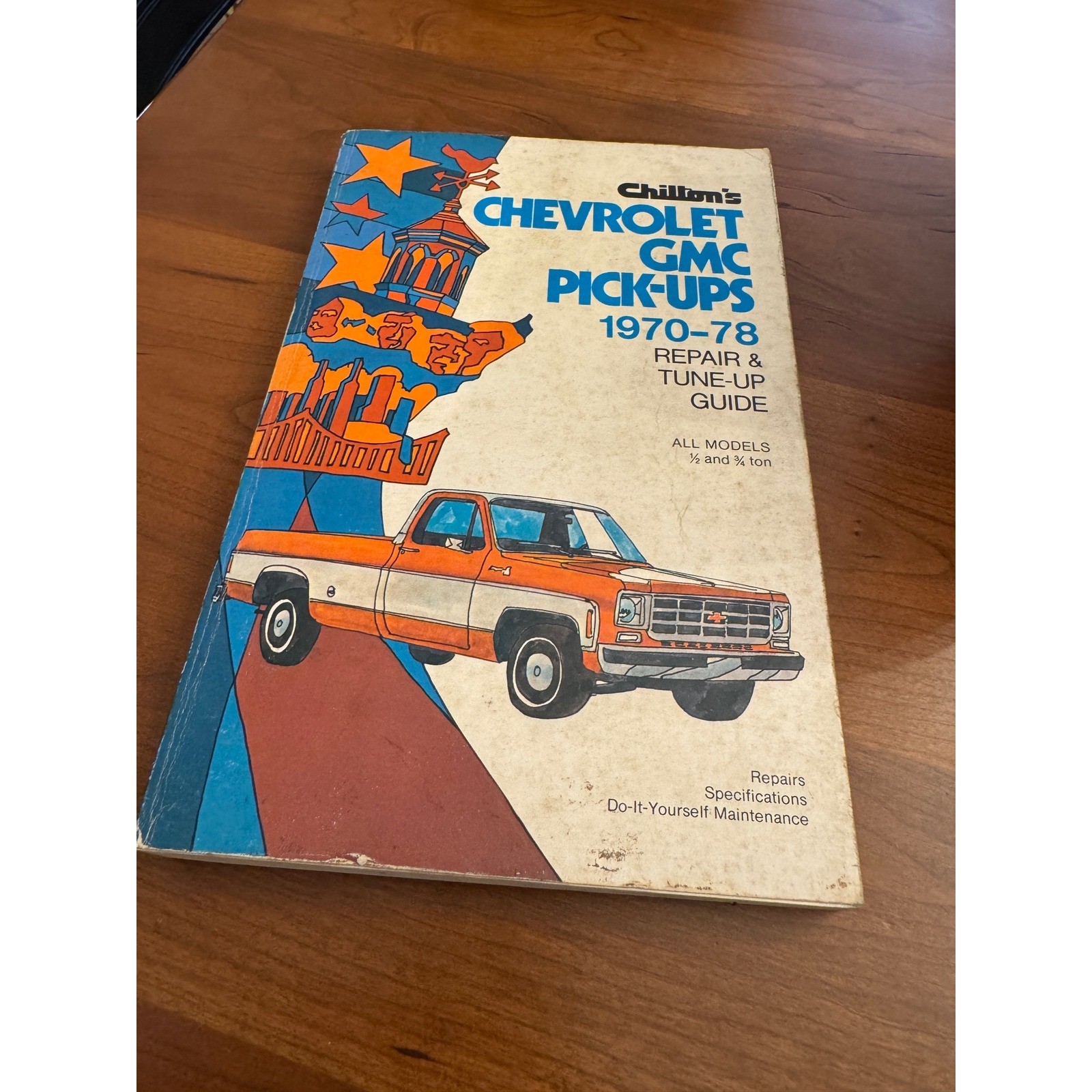 Chilton Chevrolet GMC Pick-Ups 1970-1978 Repair Tune-Up Guide Manual 6700