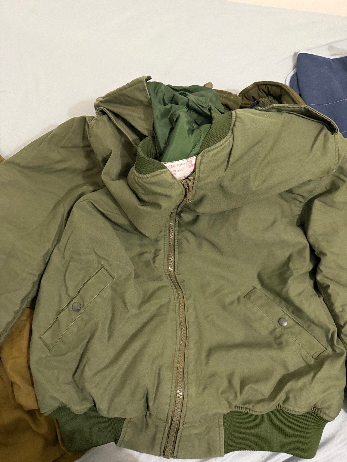 2001 IDF ZAHAL Israeli Army Dubon winter military parka jacket