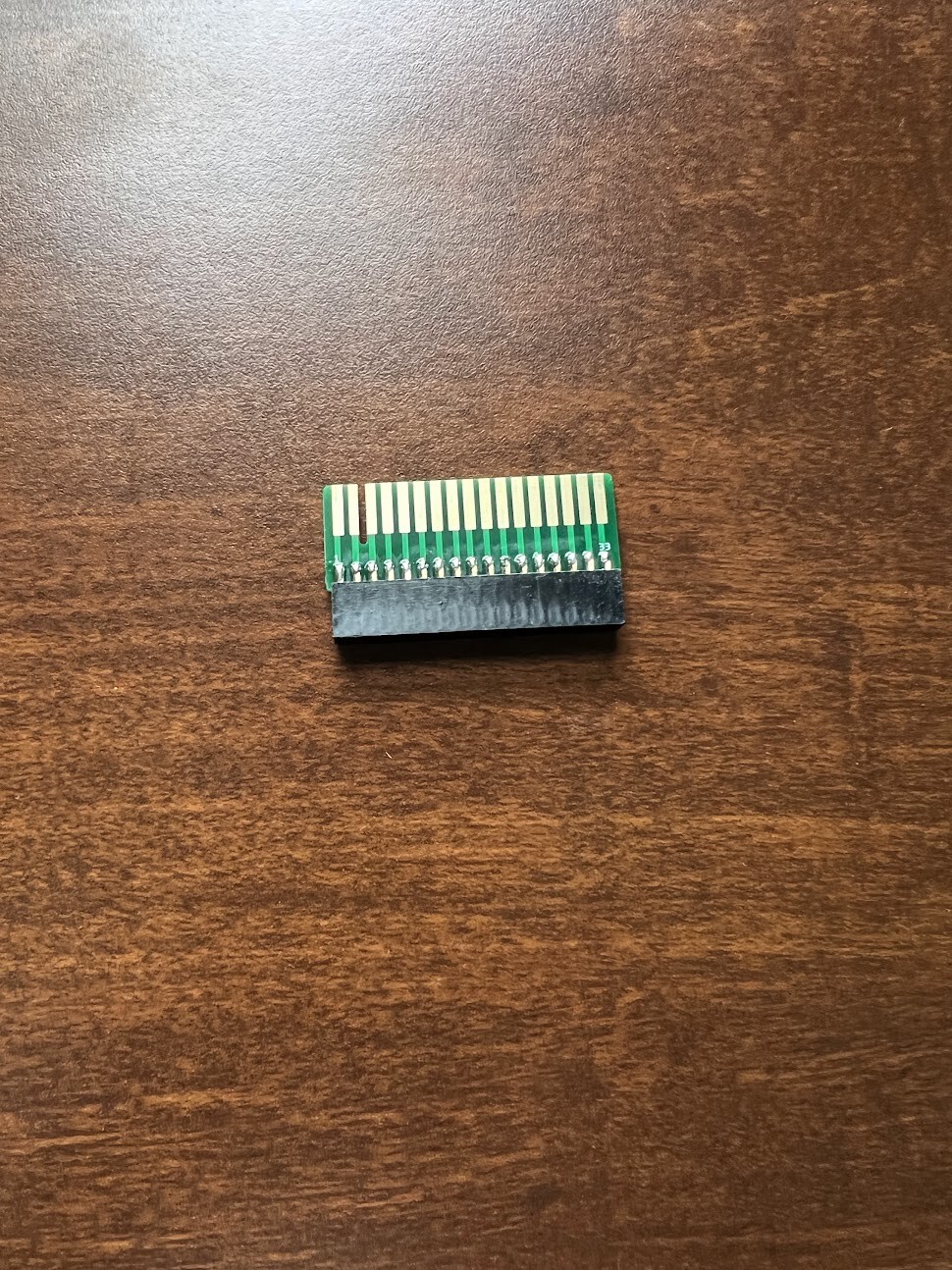 Edge connector to 34 pin IDC floppy adapter - 5.25
