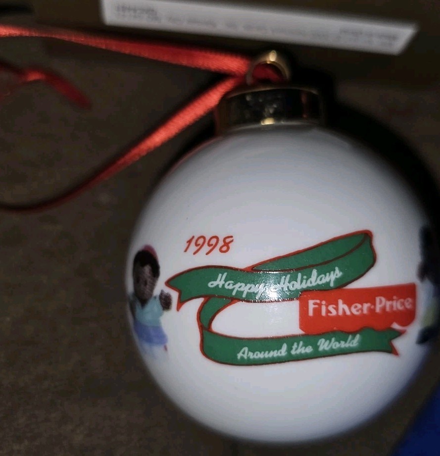 Fisher Price Limited Edition Employee Ornament 1998 #86 of 700 Little People 