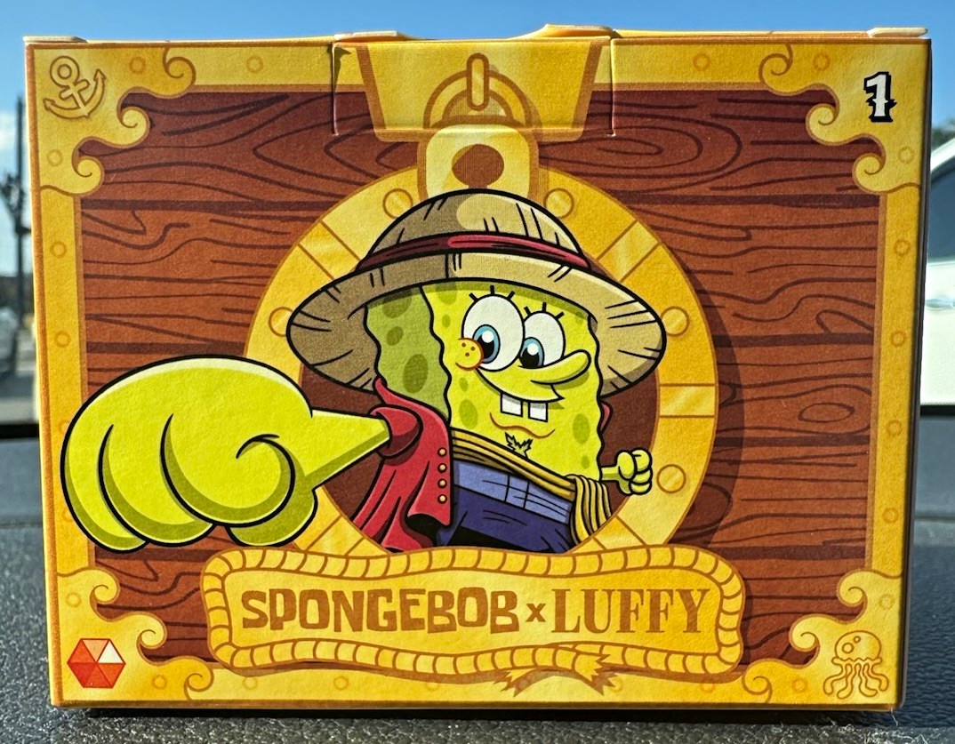 McDonald’s Happy Meal Toy SpongeBob x One Piece Brand New, SpongeBob x Luffy #1