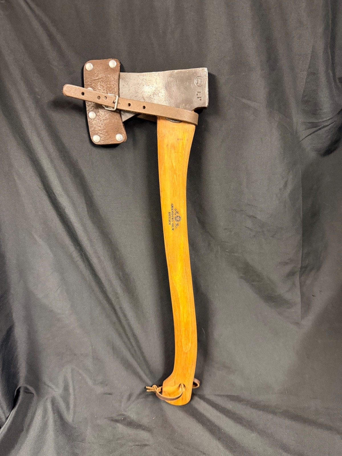 Vintage Gransfors Bruks LP Lennart Pettersson Swedish Forest Axe GBA Crown