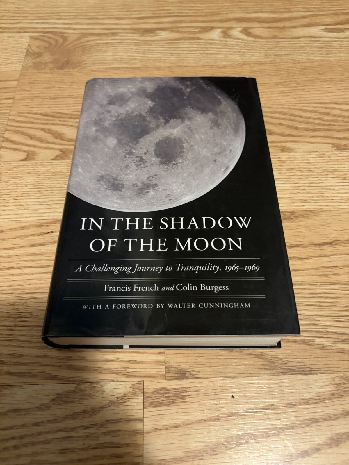 Walt Cunningham Signed Hardcover Book Shadow Of The Moon Apollo NASA Space Auto
