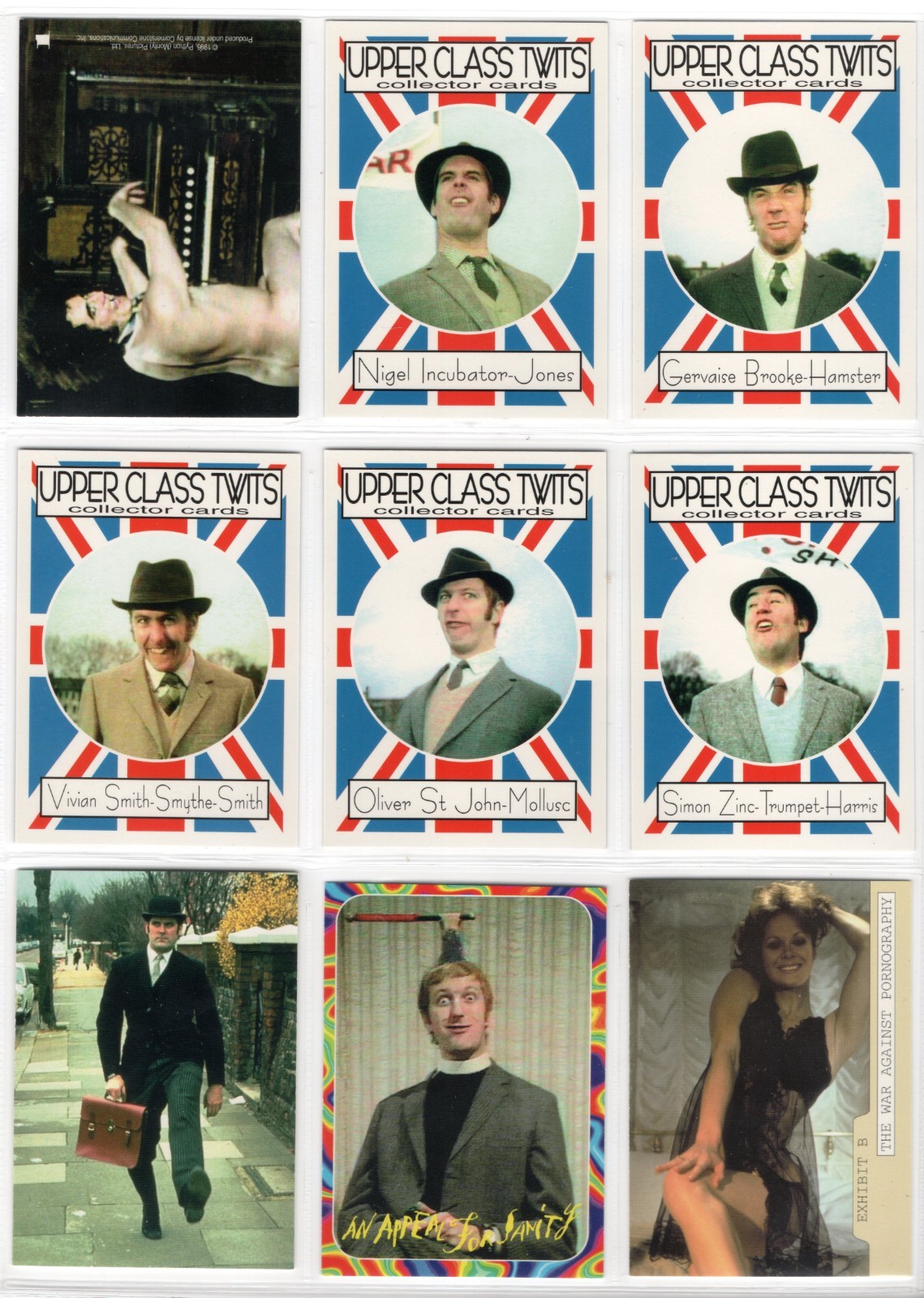 MONTY PYTHON FLYING CIRCUS SINGLE CARDS PICK ONE YOU NEED TO FINISH YOU SET