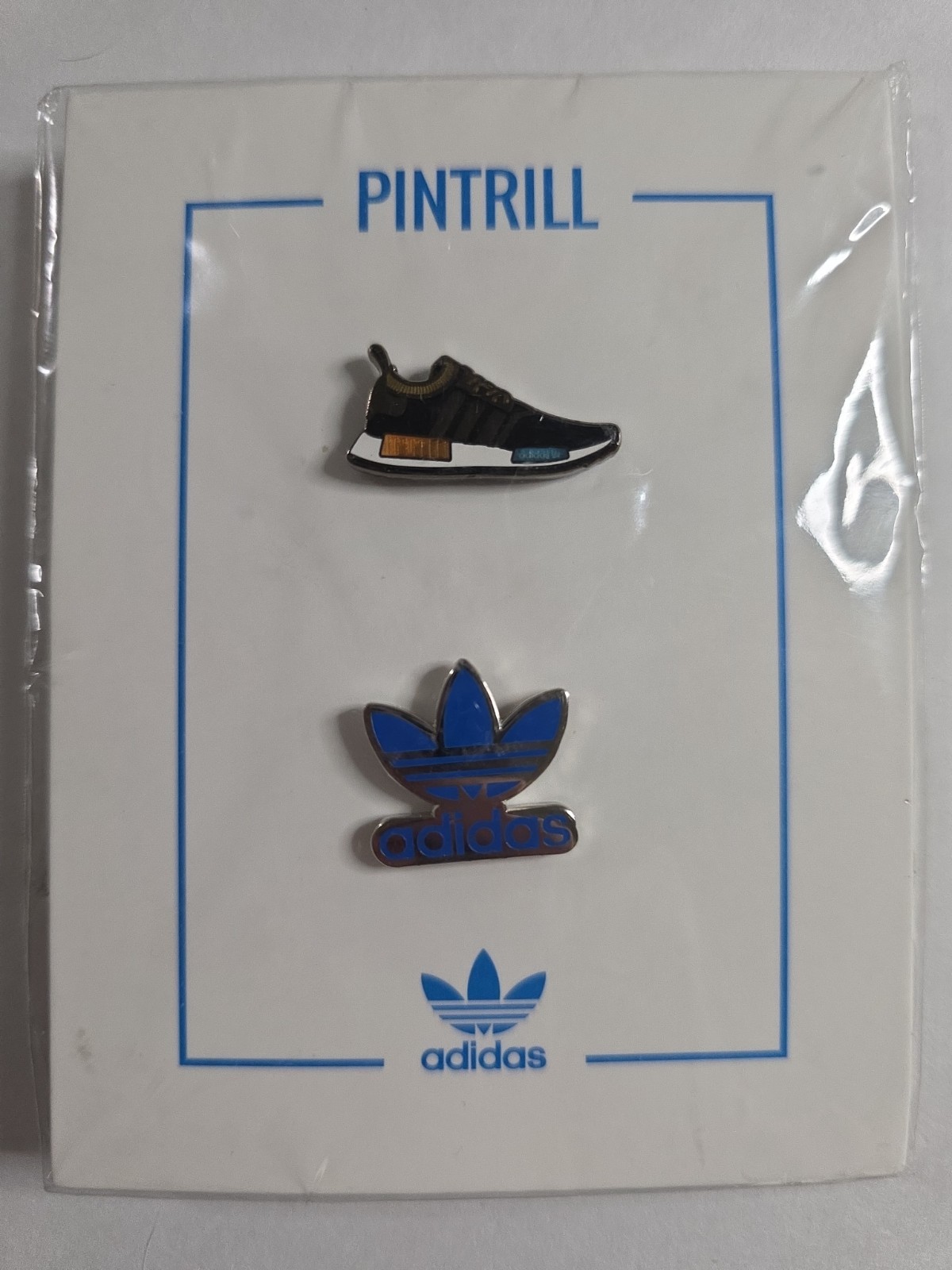 Pintrill x Adidas NMD and Trefoil Logo Collector Pin Set Complexcon