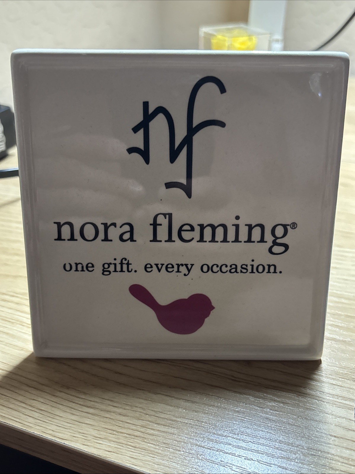 RARE* Nora Fleming Store Display Sign
