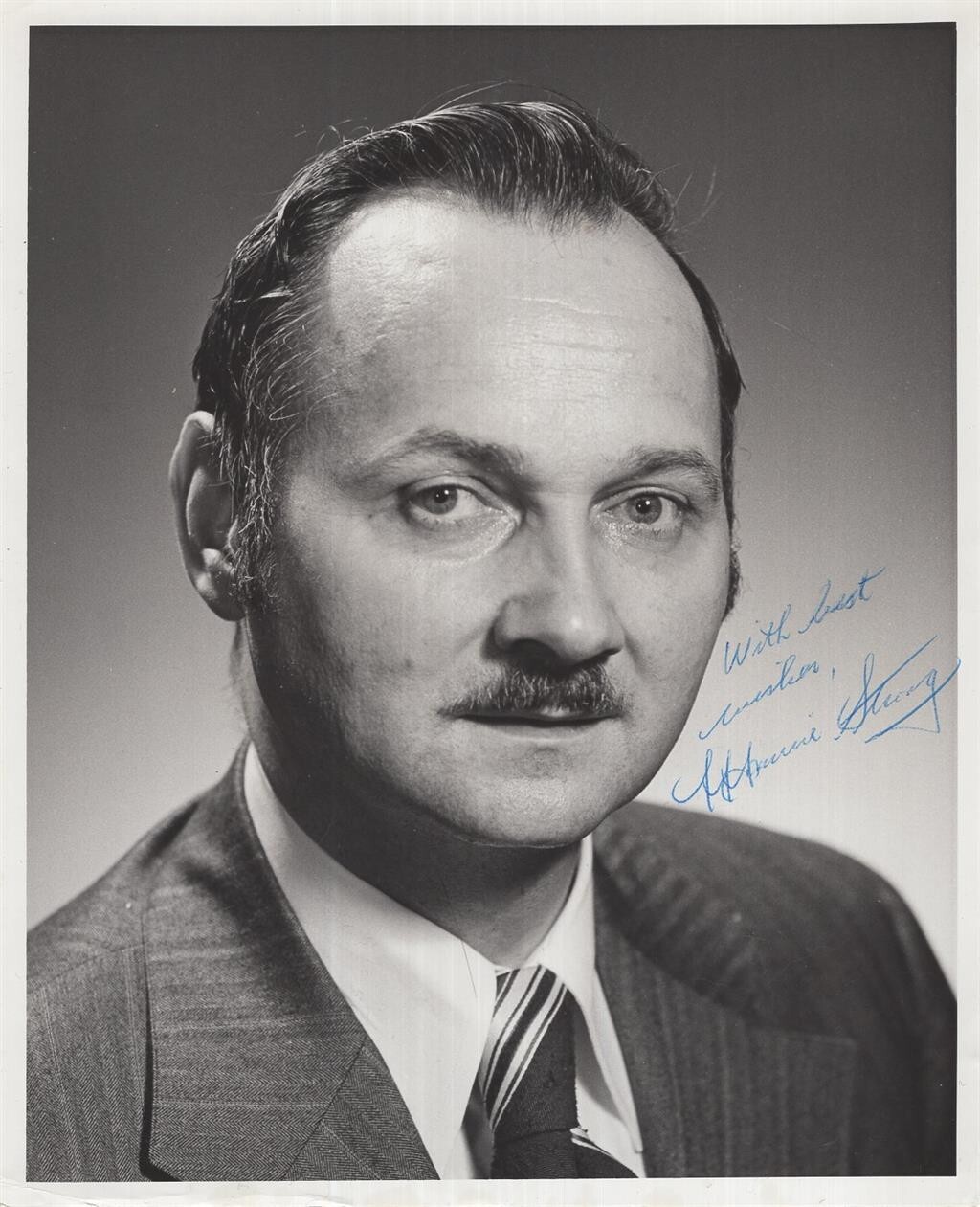 Maurice Strong- Signed Photograph (Oil Businessman/Politician)