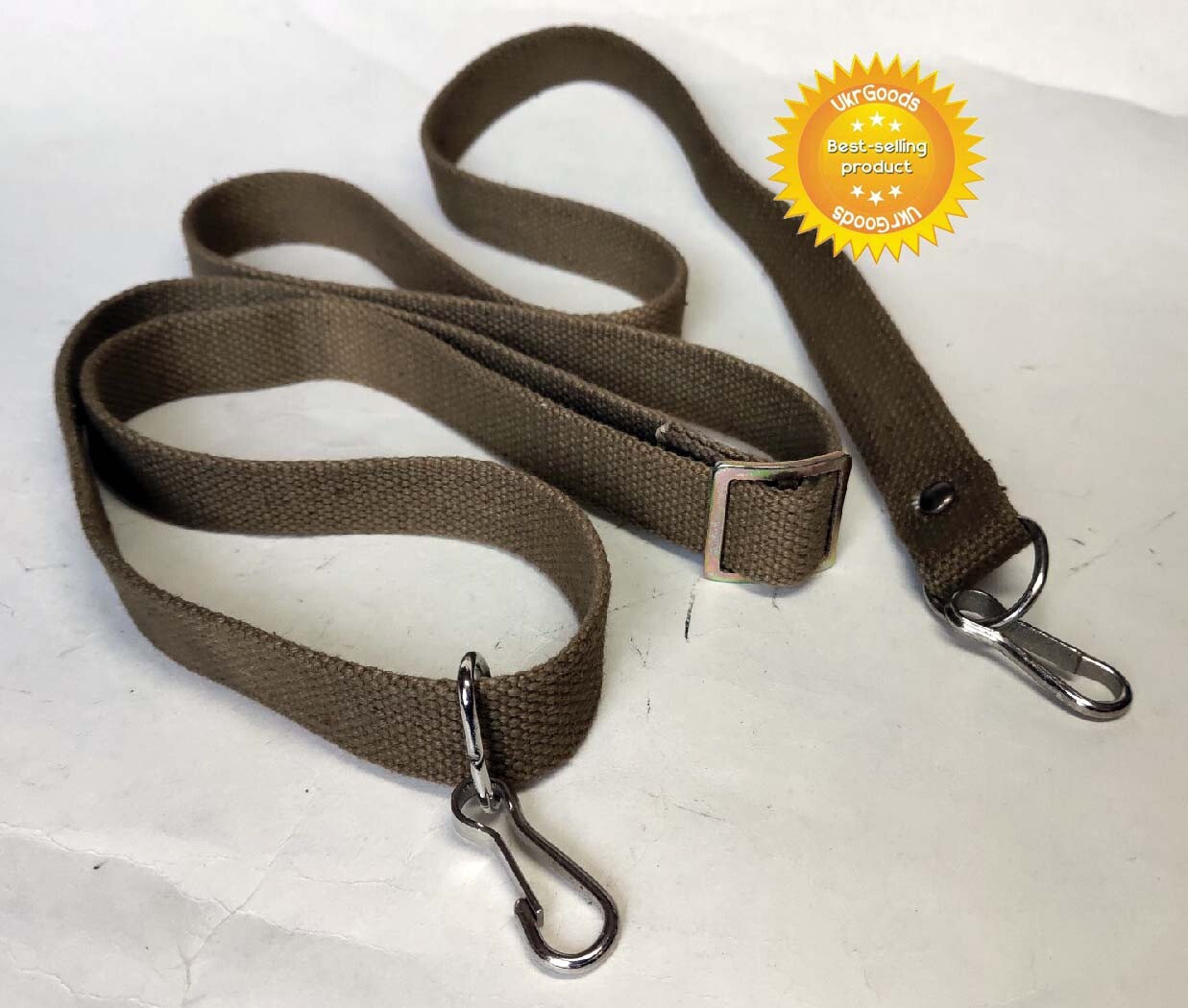 Carrying Sling Belt Two Point Soviet USSR Army Military Strap Canvas Original