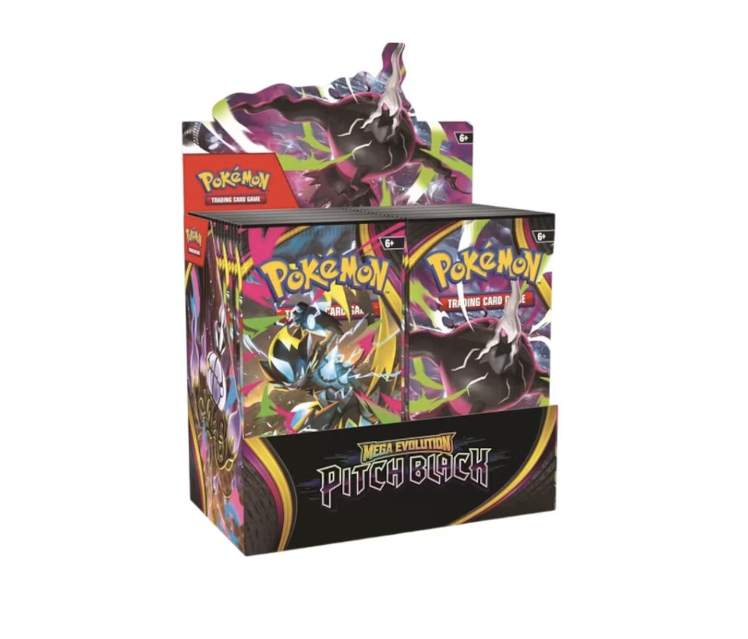 Pokémon 2026 Mega Evolution Pitch Black Booster Box