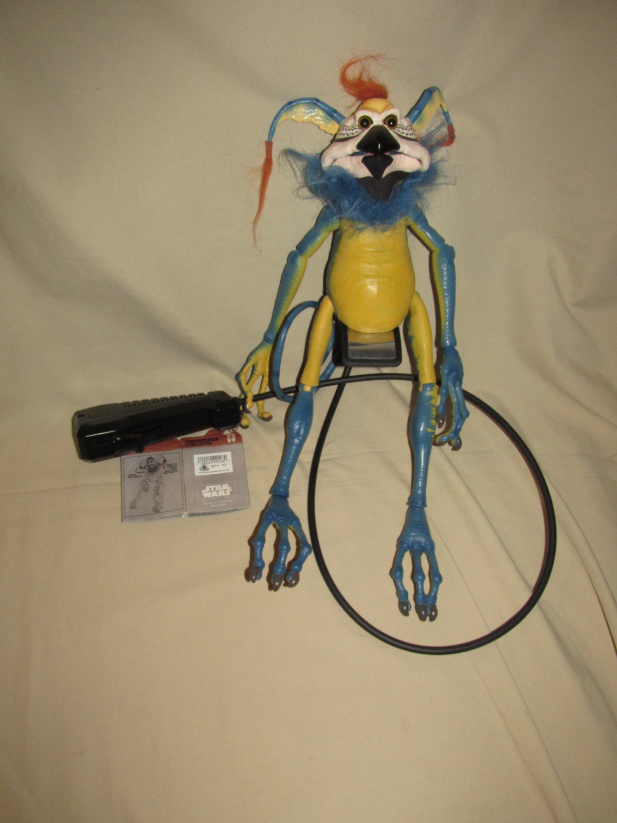Disney Parks Star Wars Galaxy’s Edge Kowakian Monkey Lizard Shoulder Puppet