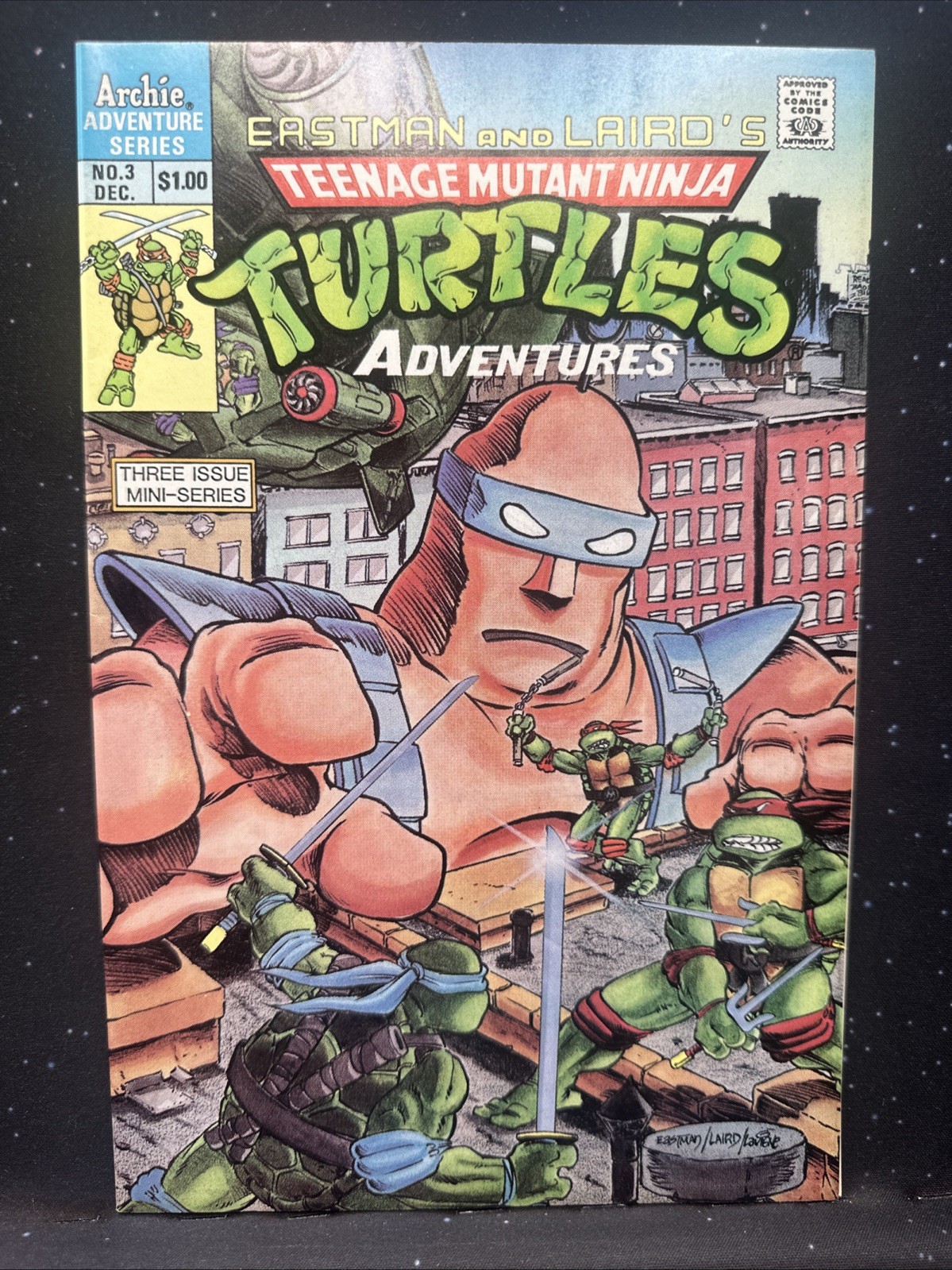 Teenage Mutant Ninja Turtles Adventures  #3 - Eastman - Archie Comics - NM -CI