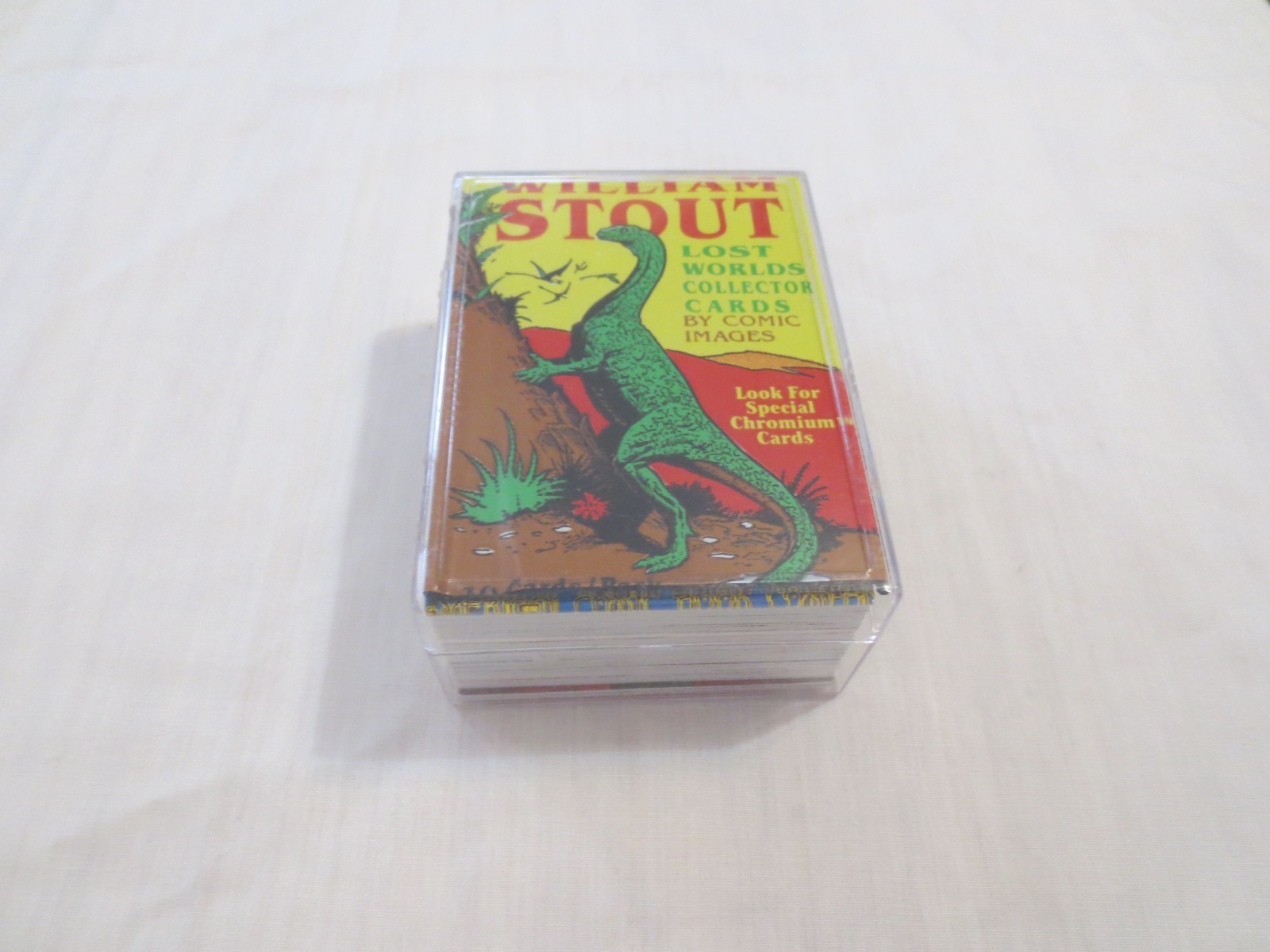 1993 COMIC IMAGES WILLIAM STOUT LOST WORLDS  90 BASE CARD SET with WRAPPER