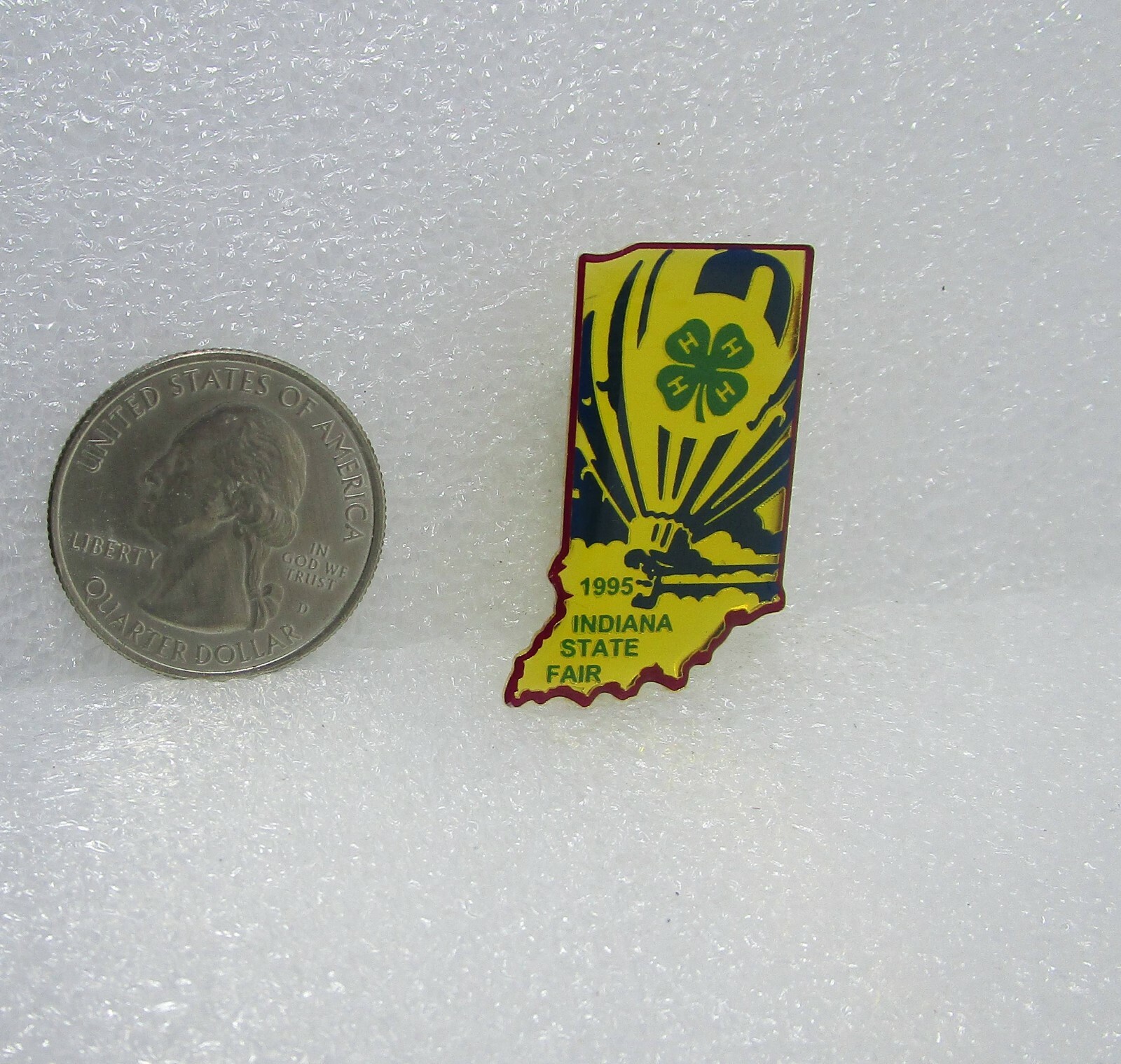 1995 Indiana State Fair 4H Pin