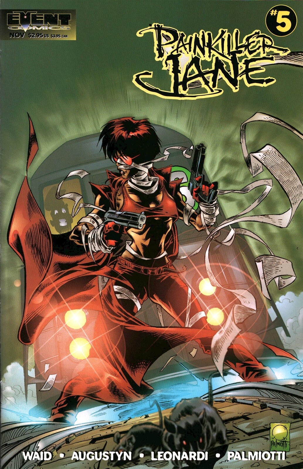Event Comics Painkiller Jane Comic Book #5 (1997, 1st Series) High Grade/Unread