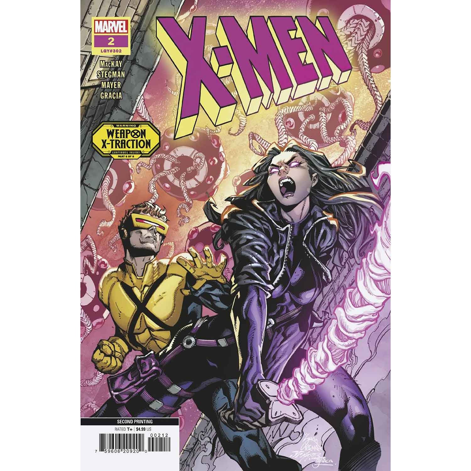X-Men #2 Second Printing Marvel Comics