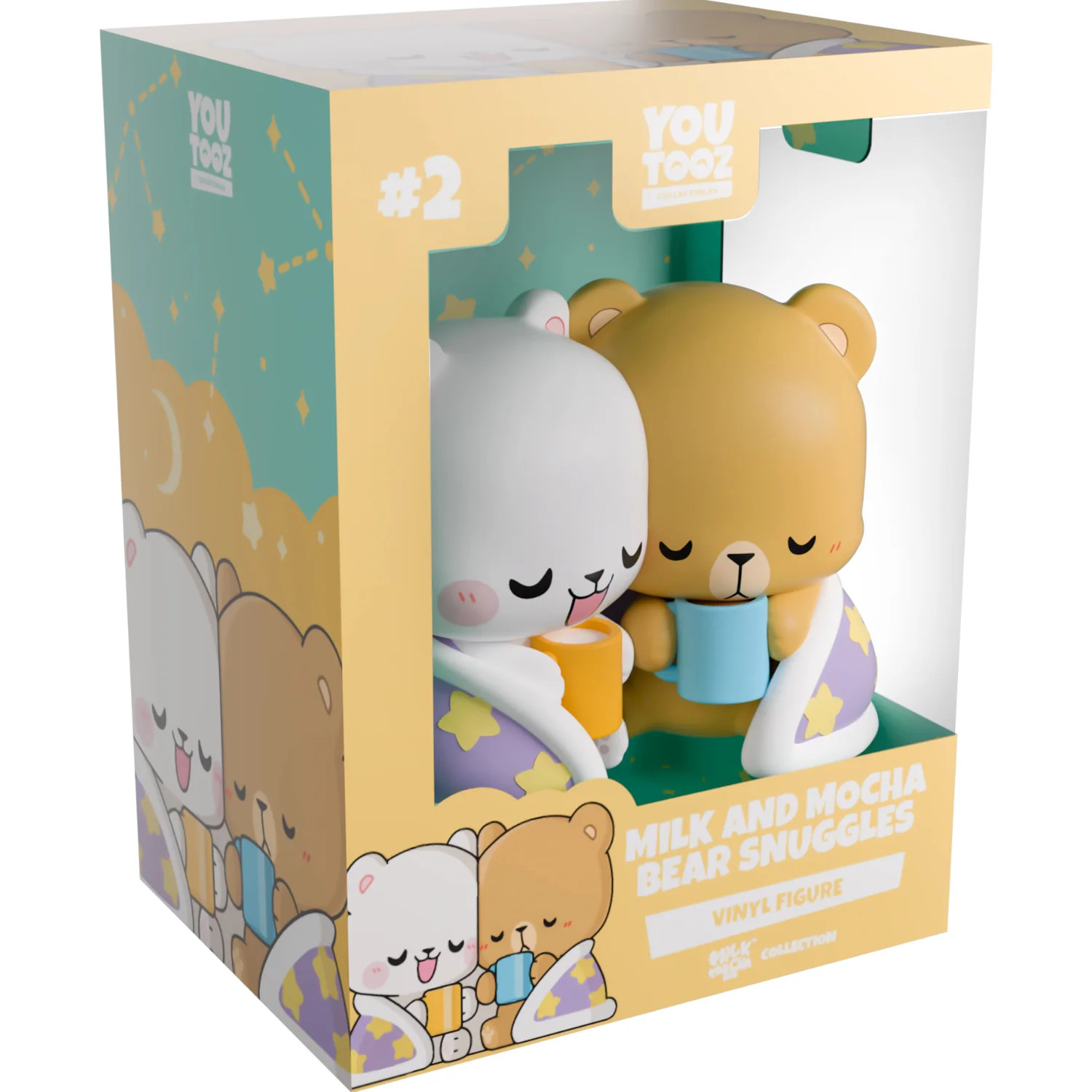 Youtooz X MMB Collection: Milk and Mocha Bear Snuggles Vinyl Figure