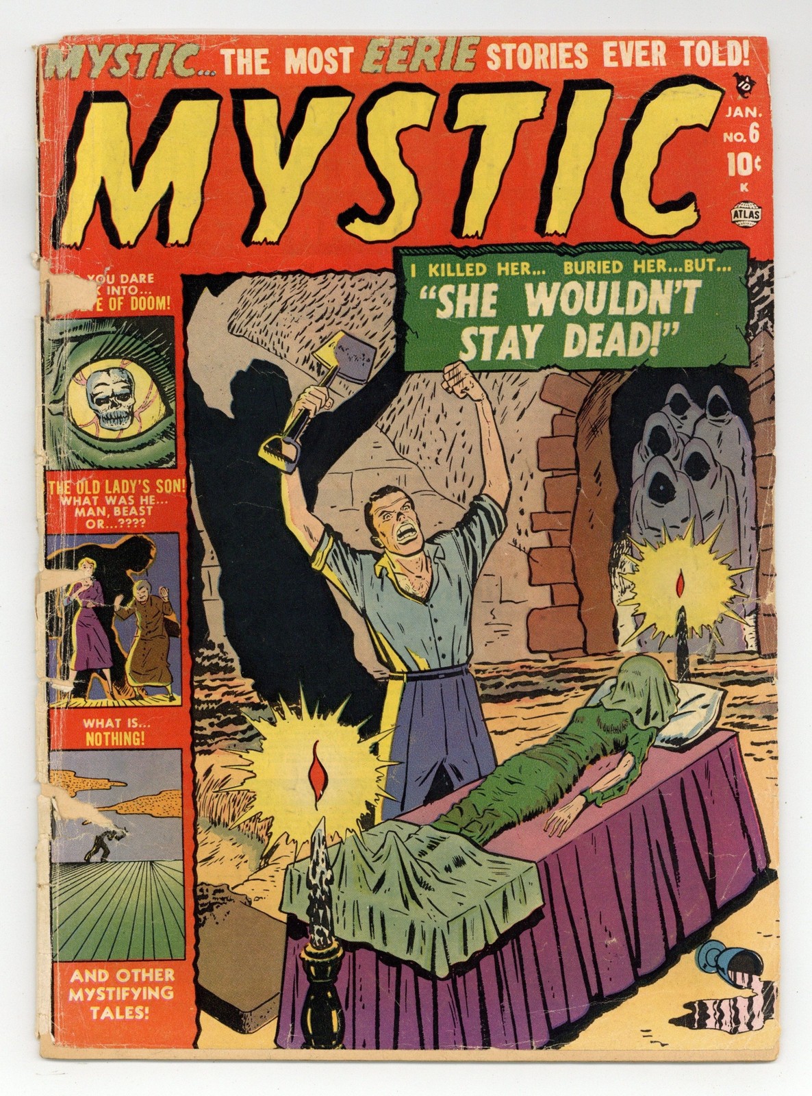 Mystic #6 GD- 1.8 1952