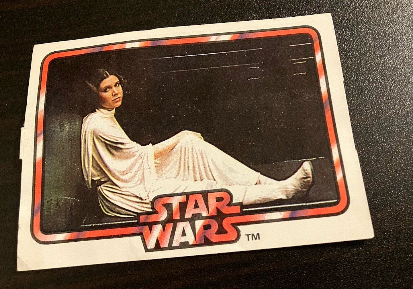 Vintage 1978 General Mills Cereal promotion Card Number 13 Princess Leia Organa