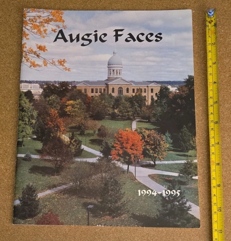 Augustana College 1994 1995 Augie Faces Photo Album Rock Island Illinois