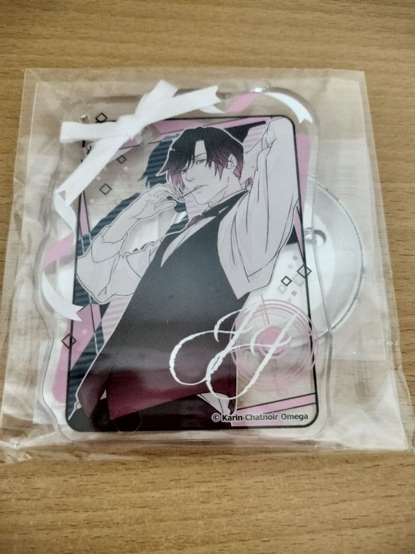 Omerta Code of Silence JJ Ribbon Tie Acrylic Keychain & Can Badge Set,