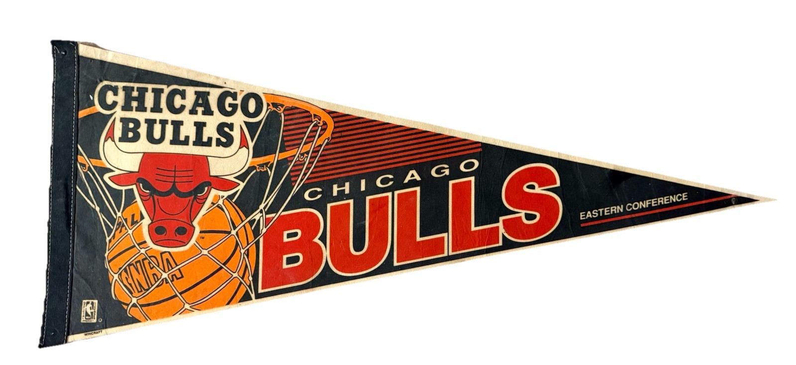Chicago Bulls Pennant 90s NBA Eastern Conference WinCraft Full Size NBA