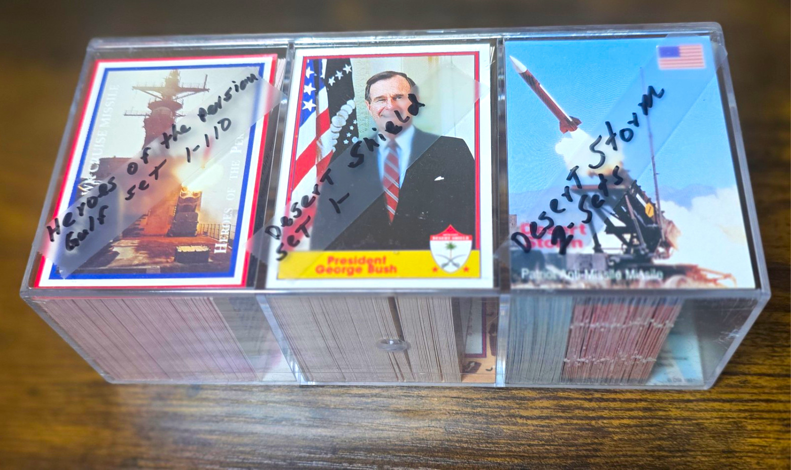 Pacific 1991 Desert Storm/Desert Shield/Heros Of The Persian Gulf Trading Cards