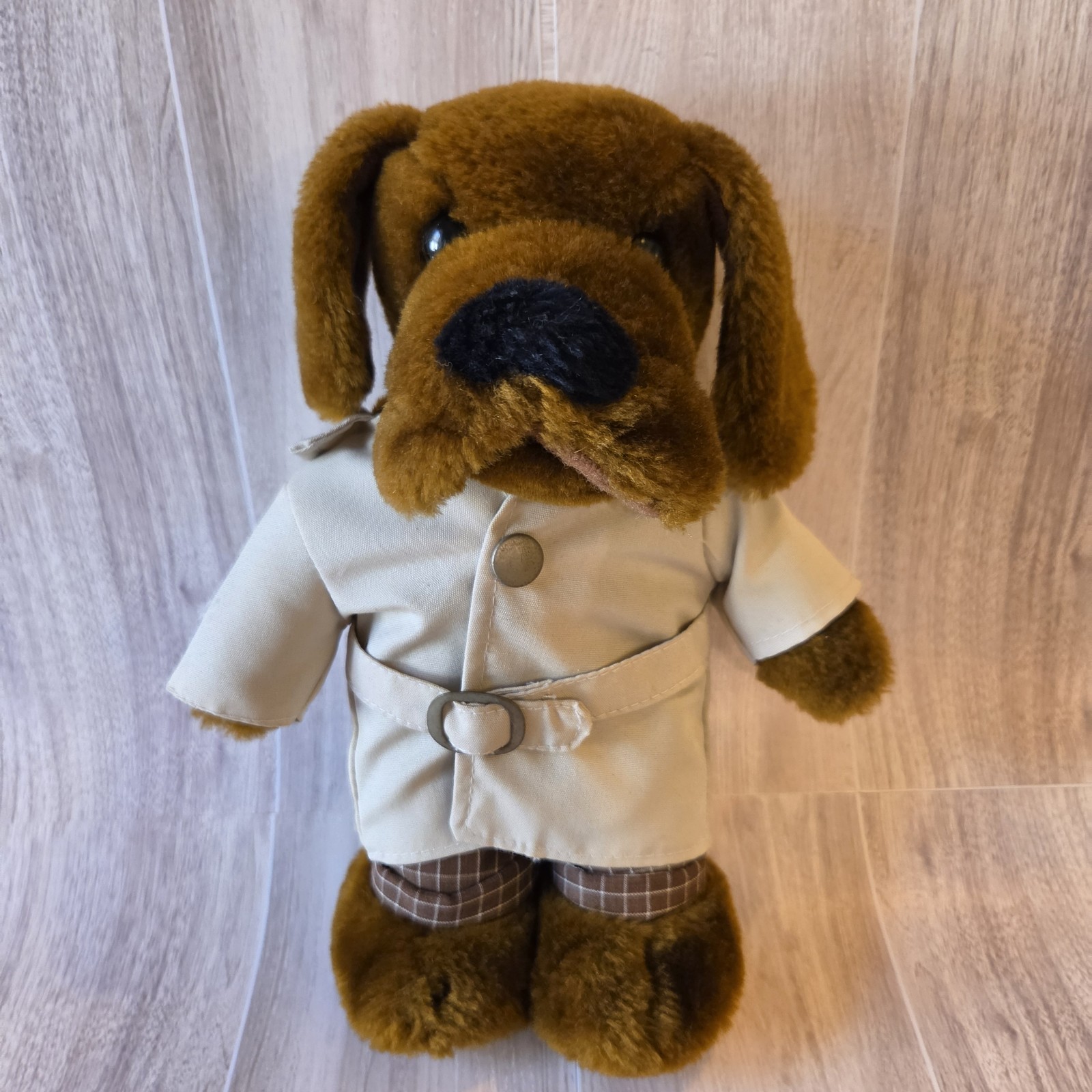 Vintage McGruff The Crime Detective Police Dog Plush 10\