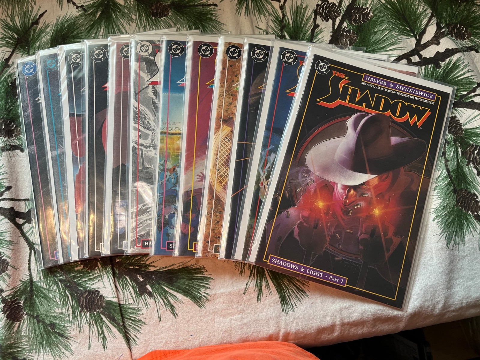DC Comics: The Shadow #1-12 Complete 1987-88  F/VF