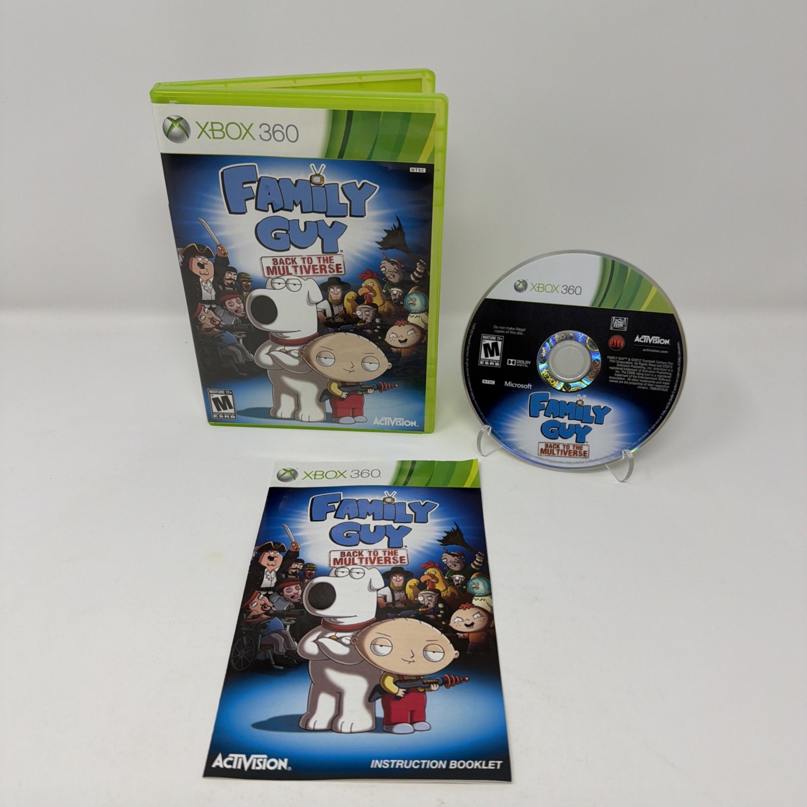 Family Guy: Back to the Multiverse - Xbox 360 - CIB - Tested/Working