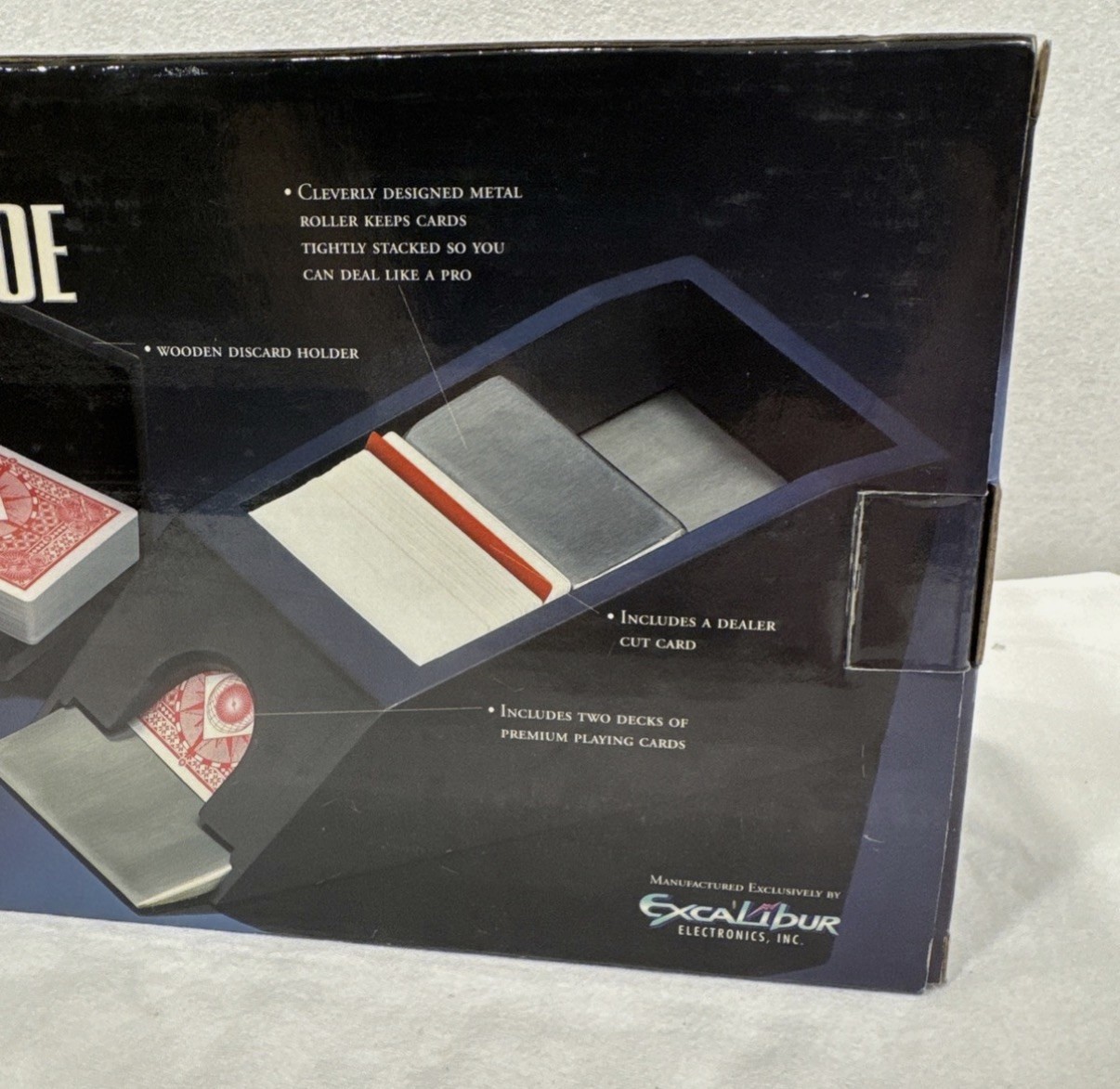 Professional Dealer Shoe -Casino and Parlor Games-Cards -  Excalibur Electronics