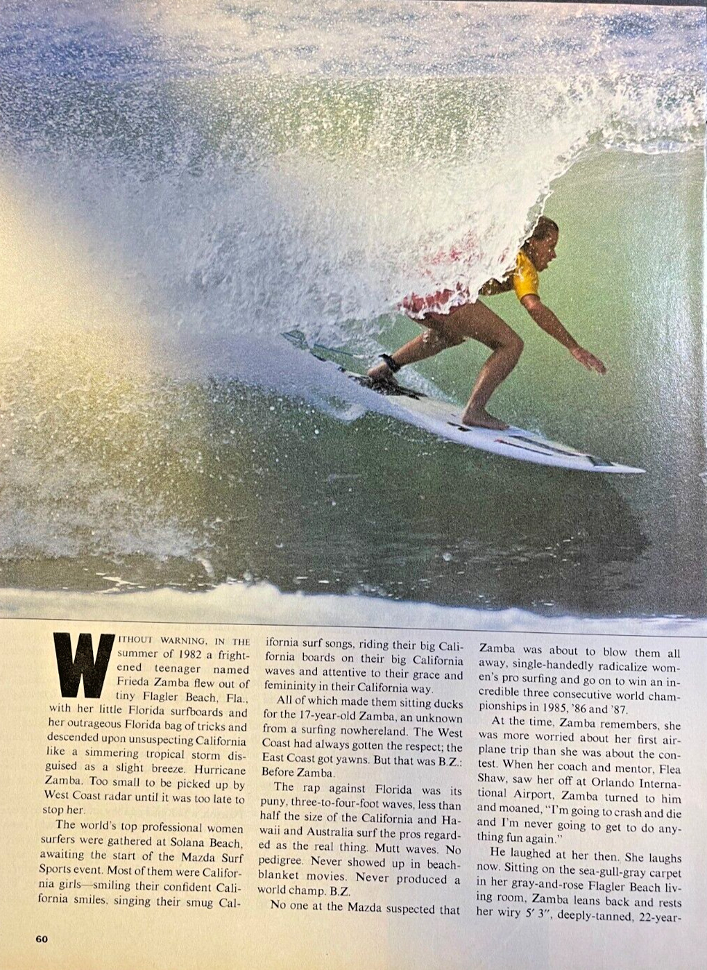 1987 Frieda Zamba Championship Surfer