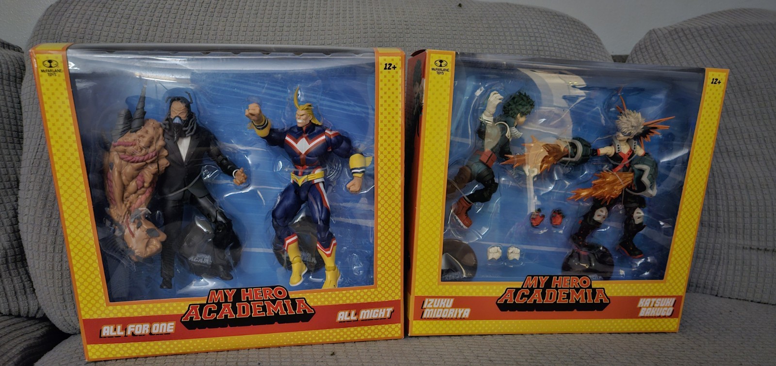 McFarlane Toys My Hero Academia 2-Pack Lot: All Might, All For One, Deku