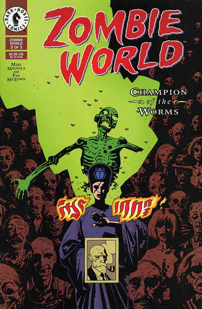 ZombieWorld: Champion of the Worms #3 VF/NM; Dark Horse | Mignola Zombie World -