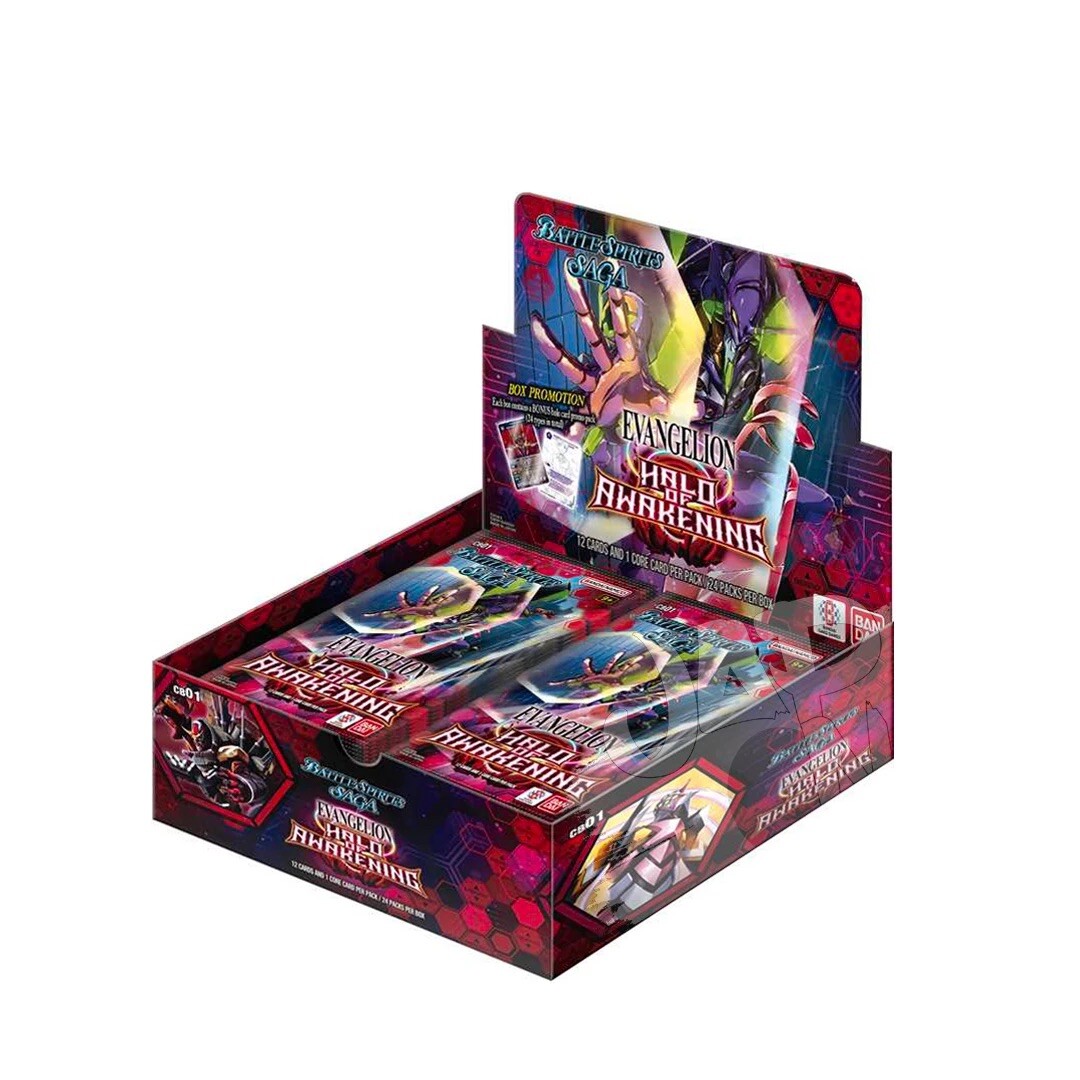Battle Spirits Saga CB01 Halo of Awakening Neon Genesis Evangelion - English New