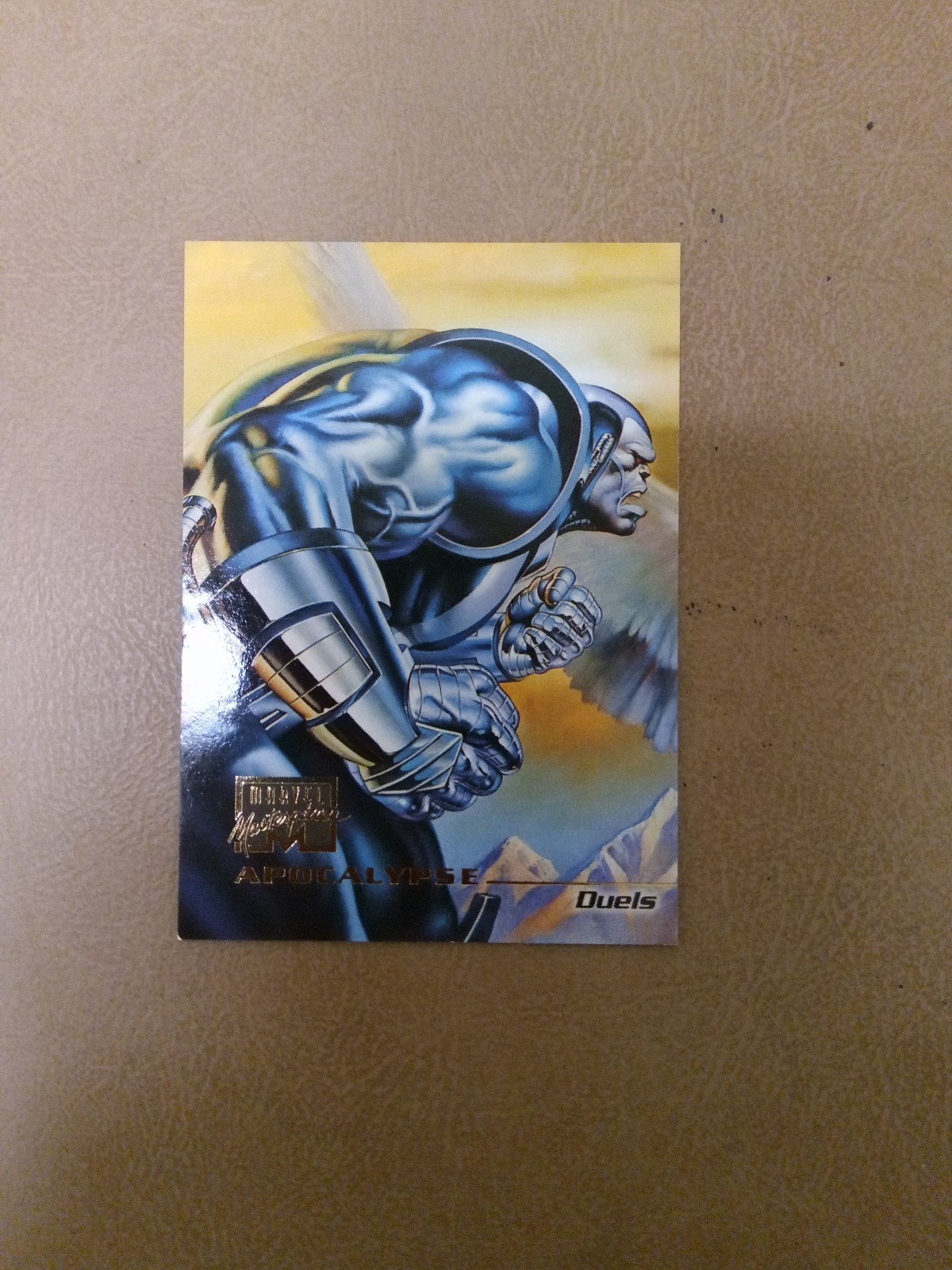 1996 Marvel Masterpieces #61 Apocalypse Duels