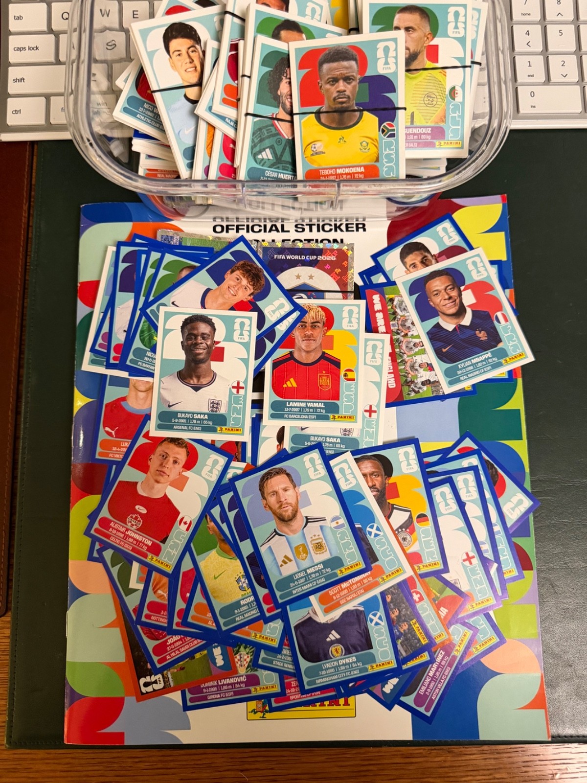 Panini world cup 2026 stickers Individual