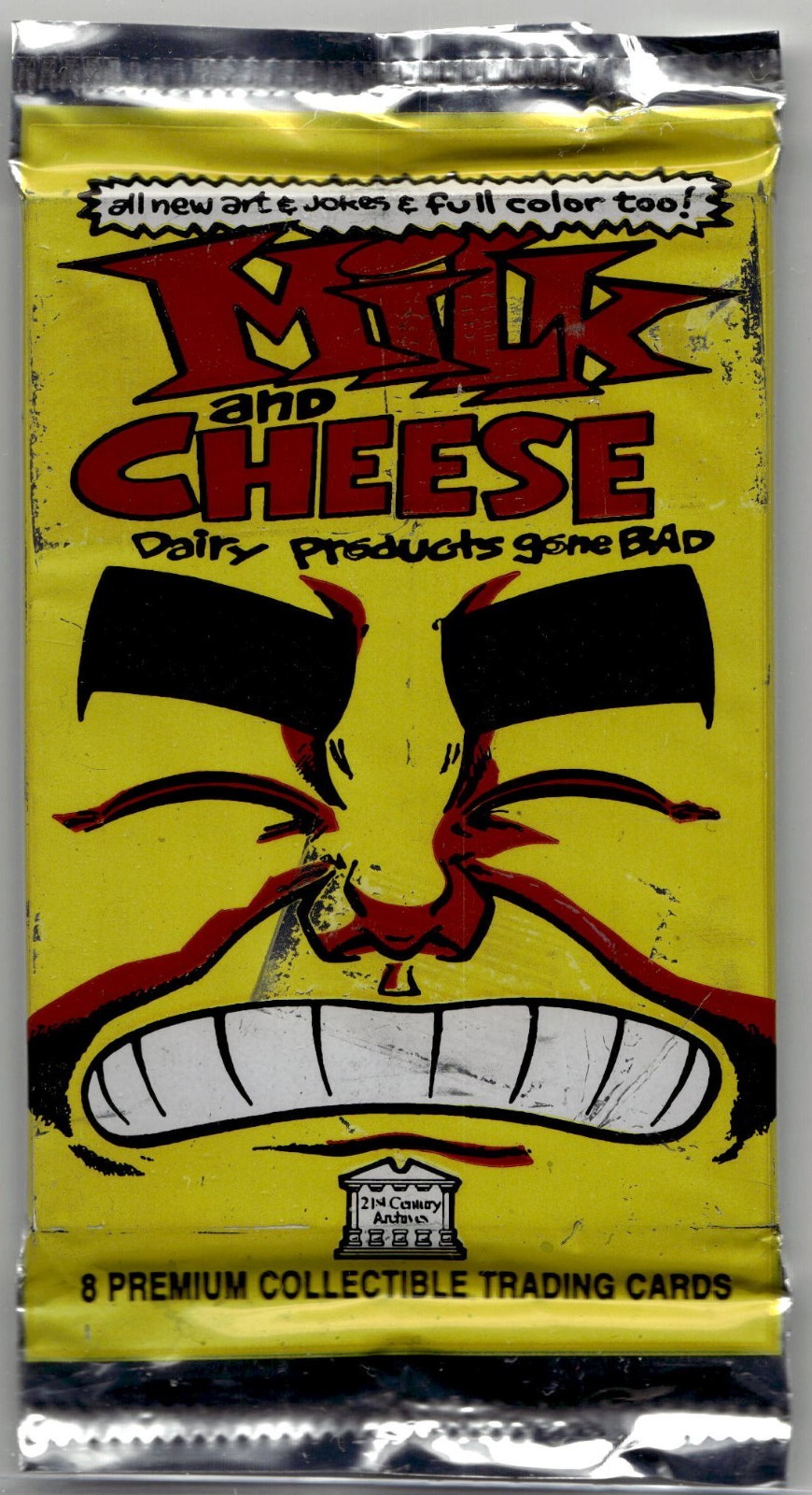1995 Milk and Cheese Dairy Products gone Bad Trading Cards Sealed Booster Pack