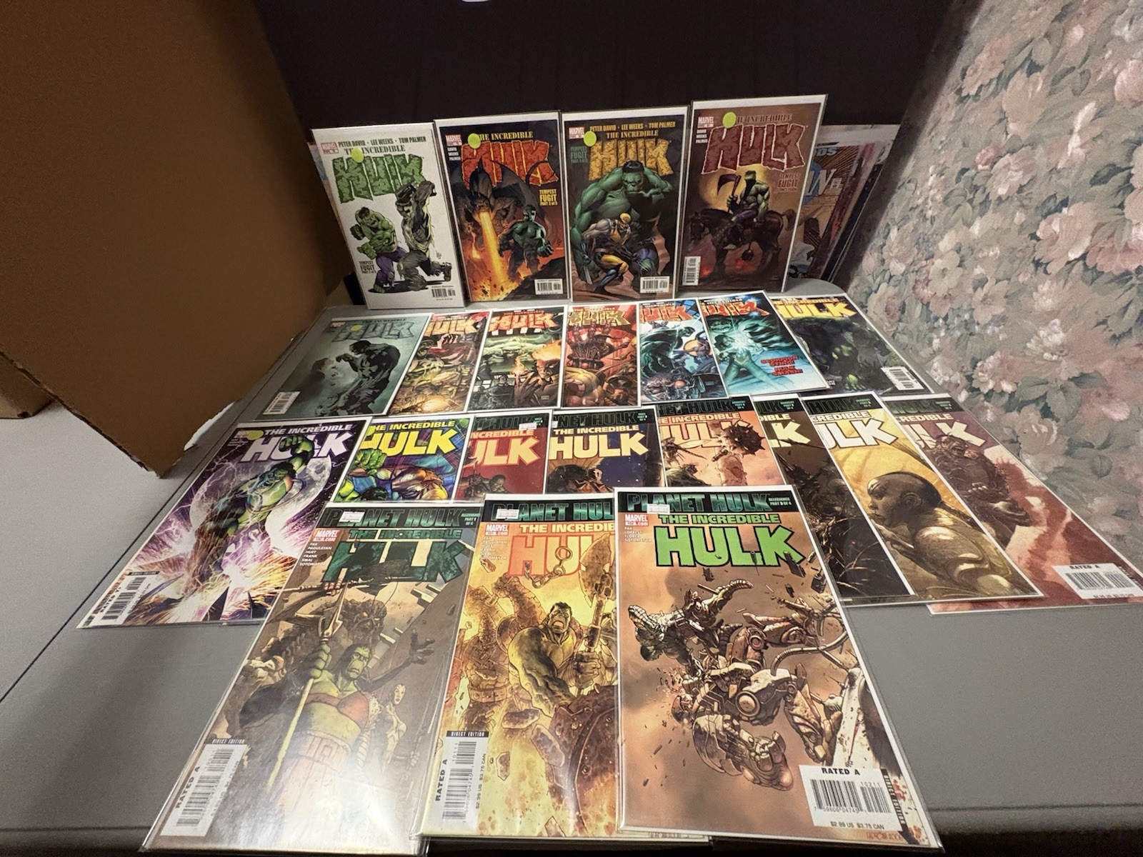 INCREDIBLE HULK  #78-88,90,91,93,94,96-102 MARVEL Comics 21 Book LOT Keys Too
