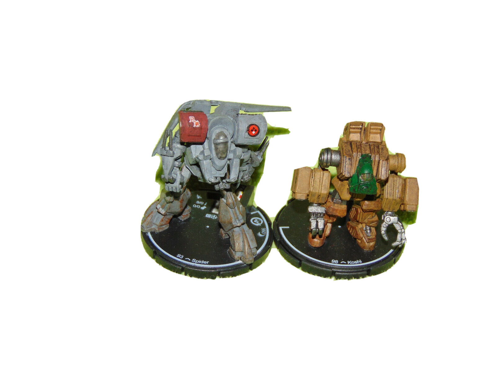 BattleTech MechWarrior Dark Age WizKids Koshi Spider Mech Lot of 2