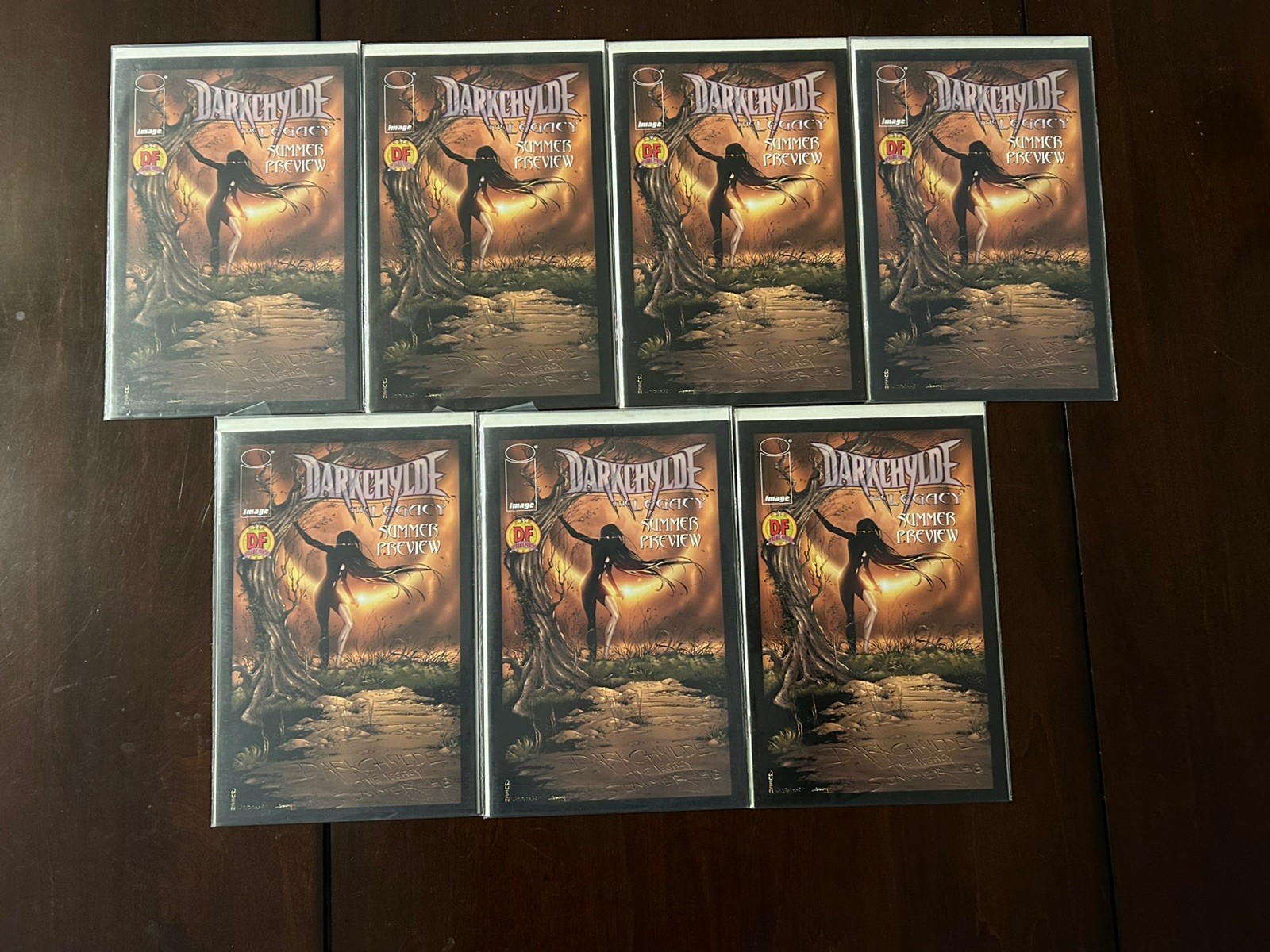 Darkchylde The Legacy 1 Summer Preview Dynamic Forces Variant Image COA Lot of 7