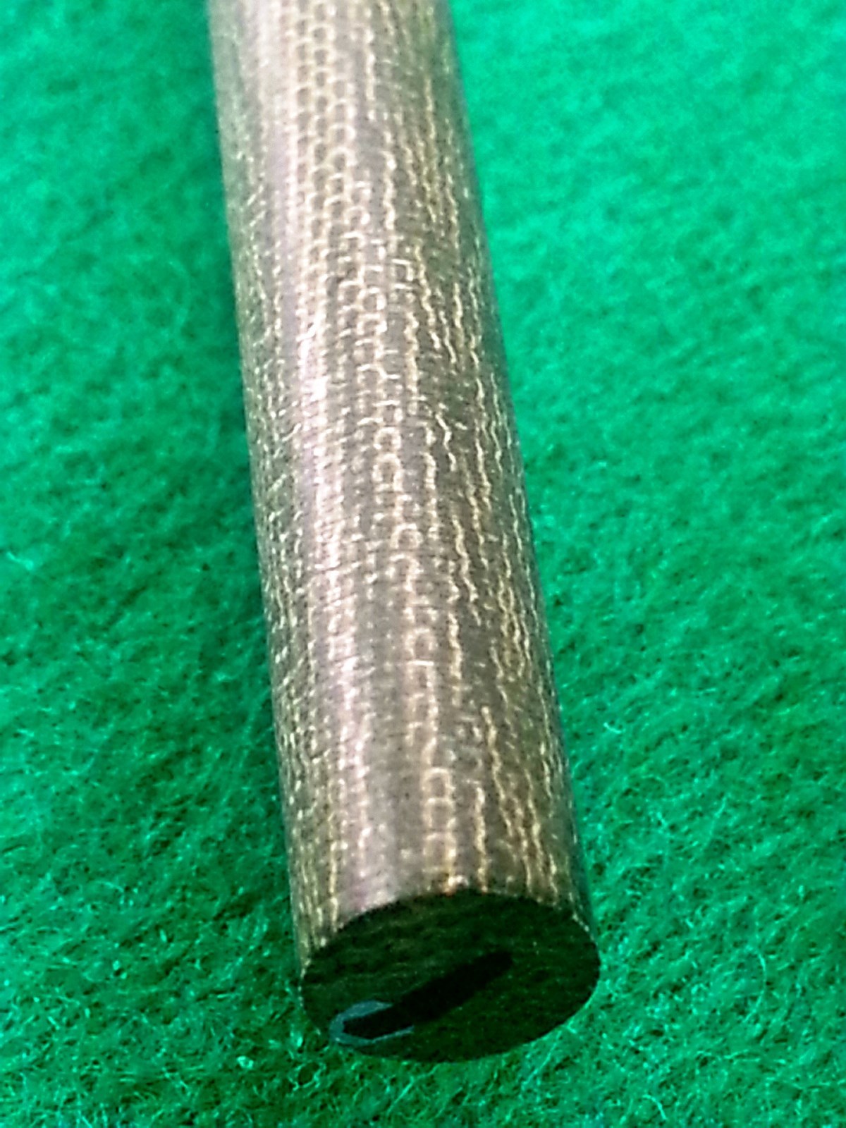 1 Foot of Black Linen Phenolic Rod .250
