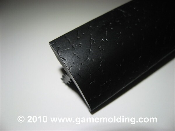 25 FT 3/4 INCH Black Leather Texture T-Molding (Arcade, MAME) FAST SHIP