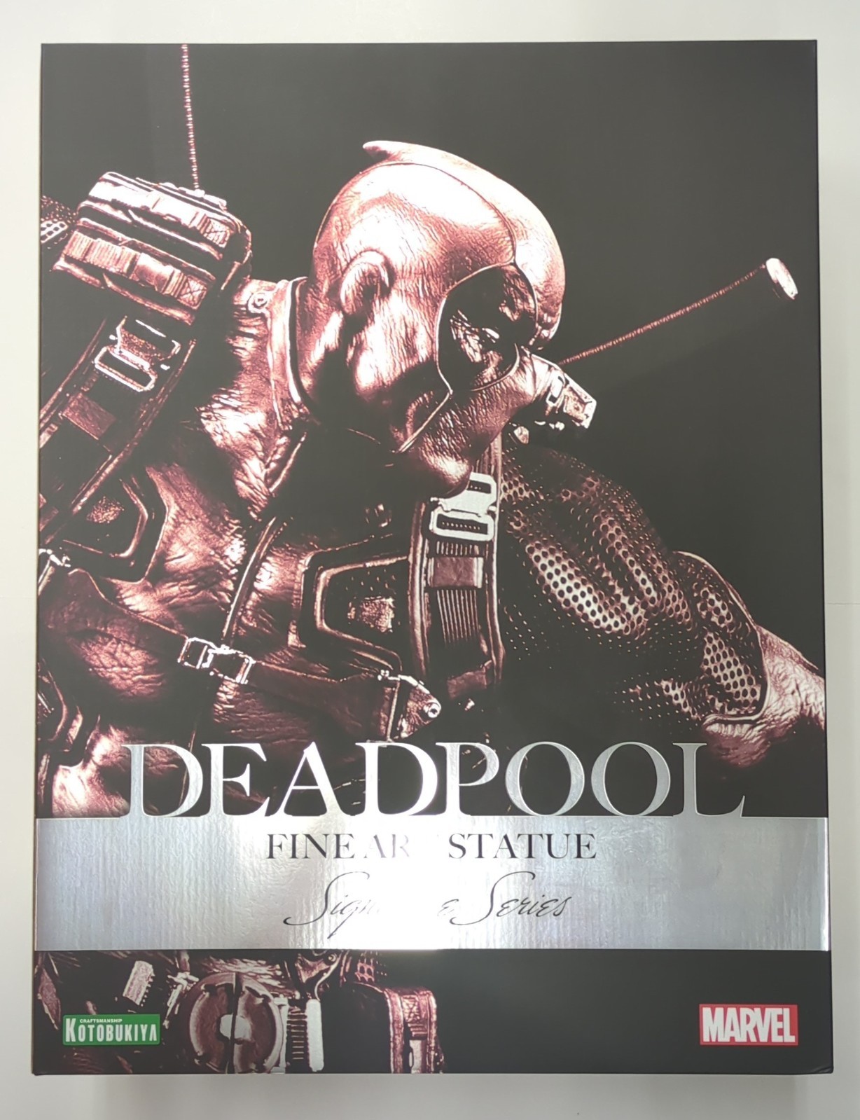 FINE ART STATUE MARVEL UNIVERSE Deadpool Signature Feat.Kucharek Brothers Figure