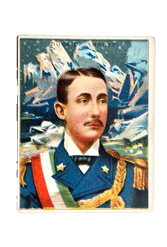 T118 #1 Duke of Abruzzi, 2nd , The World's Greatest Explorers, Ca 1911, VG-EX