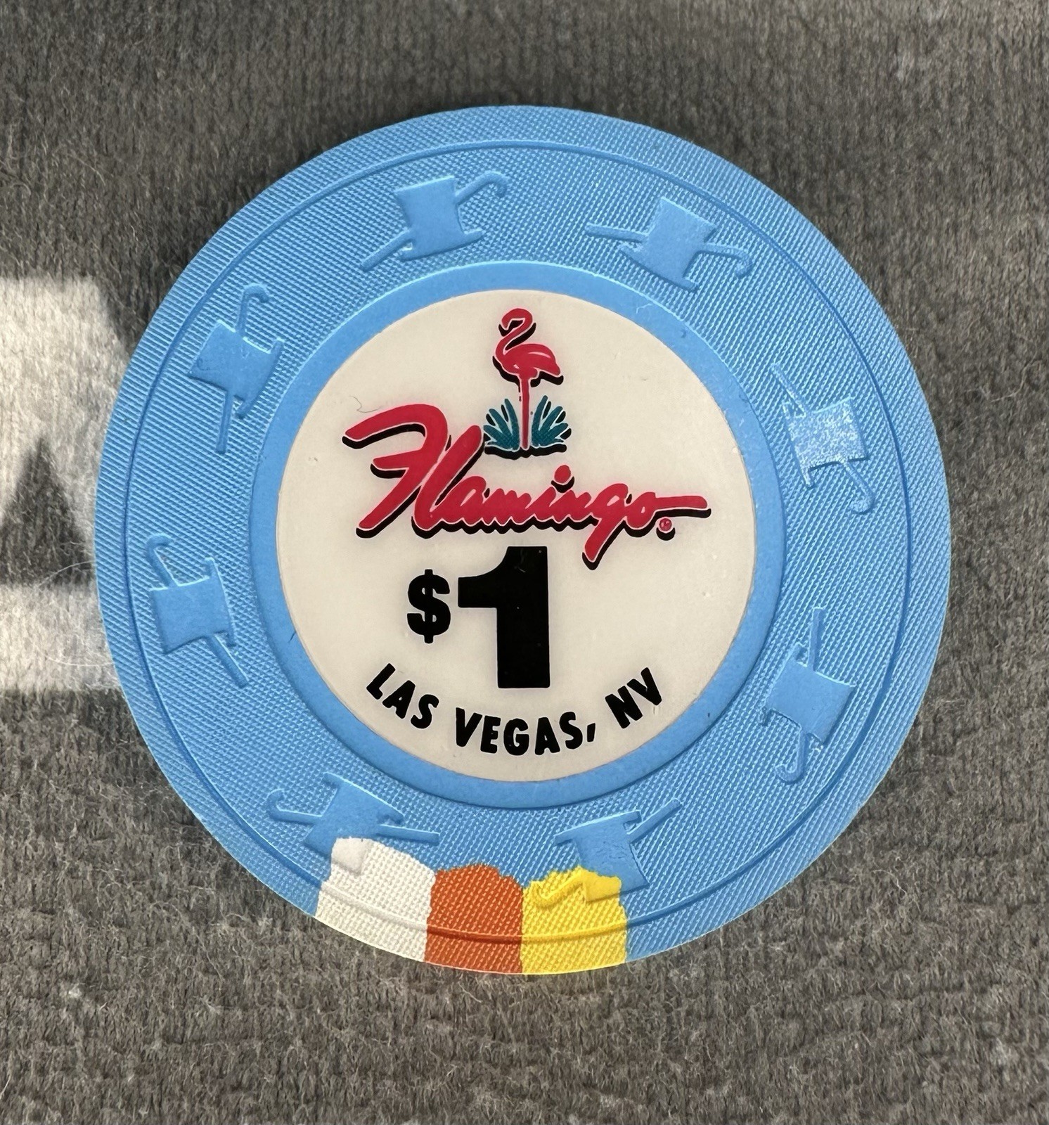 🎰🎲$1 Flamingo Las Vegas Casino Chip RARE 1 Of 26 Strip...