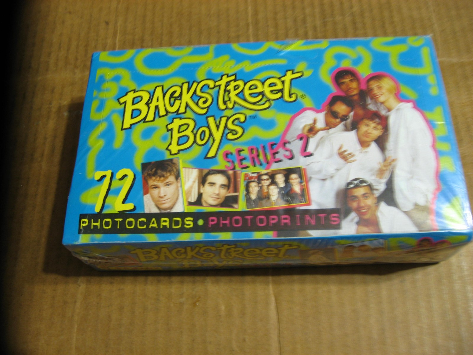 1997 Panini Backstreet Boys Series 2 Photo Cards Box Factory Sealed Nice