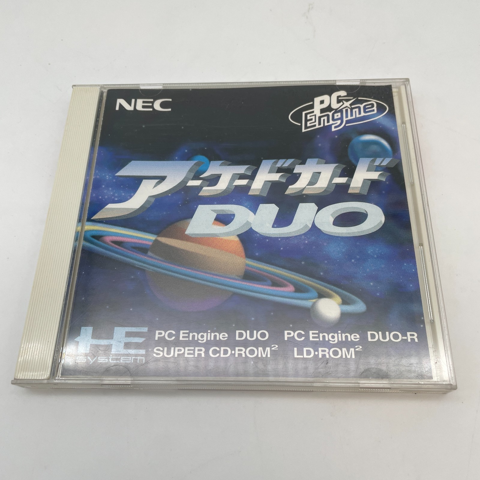 PC Engine Arcade Card Duo Super CD ROM PCE-AC1 HE System Hu Card NEC Japan