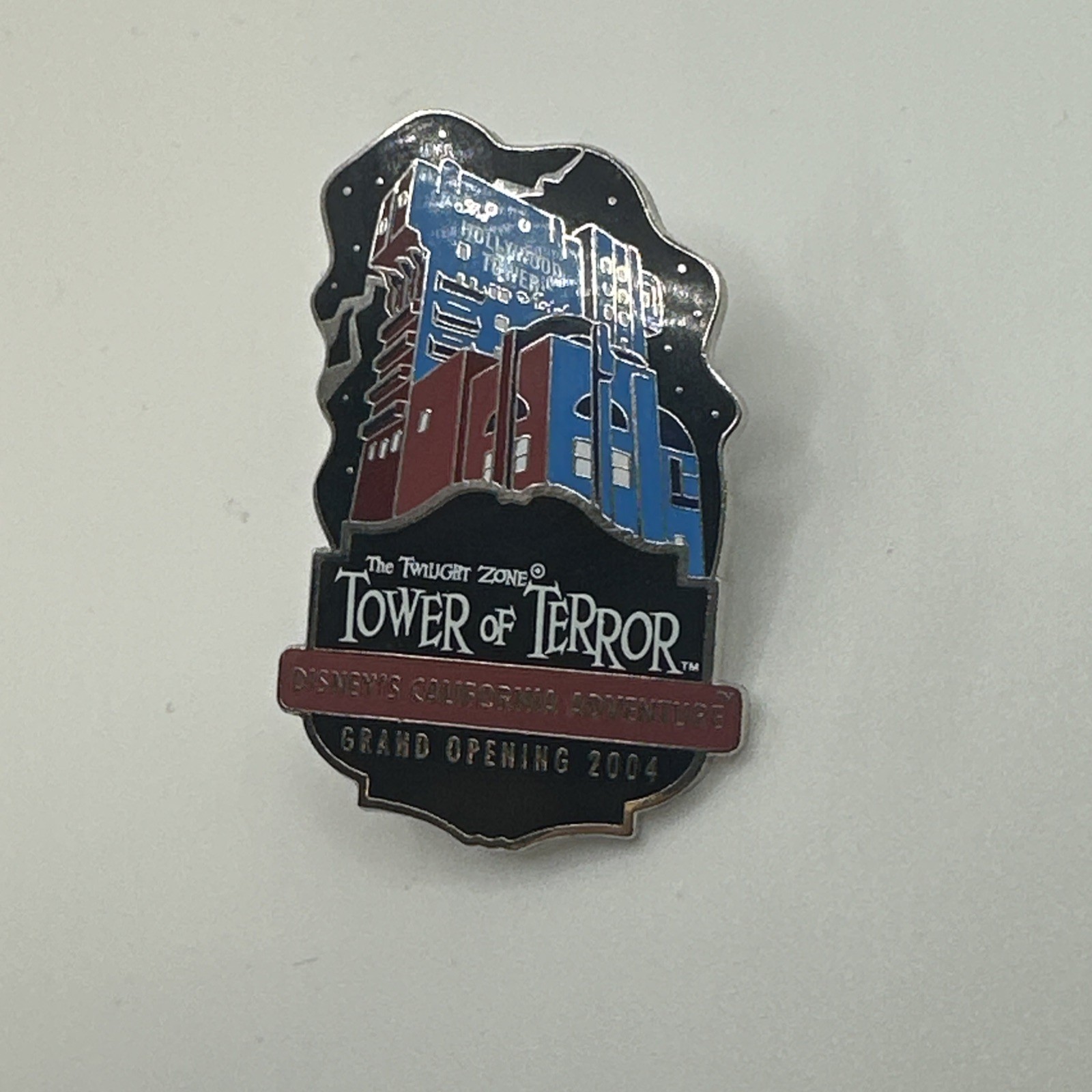 2004 Disney Twilight Zone Tower Of Terror Grand Opening Pin California Adventure