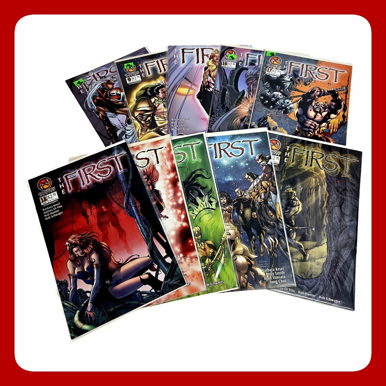 First CrossGen Comics Lot 10 Issues 8-10 16-22 Fantasy Adventure VTG Set